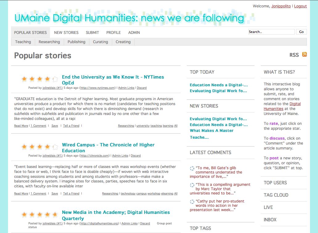 Digital Humanities News Blog