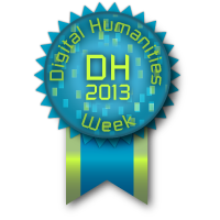Digital Humanities Week 2013 3 max