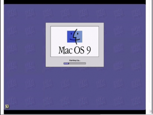 bwFLA showing MacOS 9 emulator