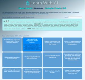 Learning With AI website